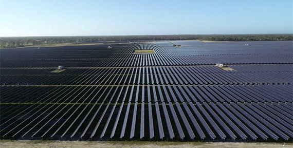 Susan River Solar Farm in Queensland, Australia